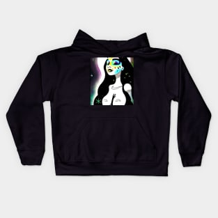 Celestial Girl Kids Hoodie